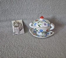 Soupière miniature porcelaine art édition hachette