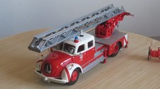 Miniature Magirus-deutz S 6500 drehleiter DL30 1/43 Minichamps