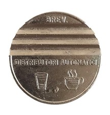 Italie. Jeton distributeur automatique/Gettone automatici