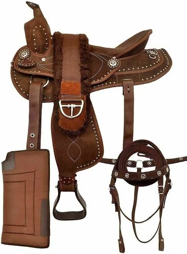 Selle synthétique marron