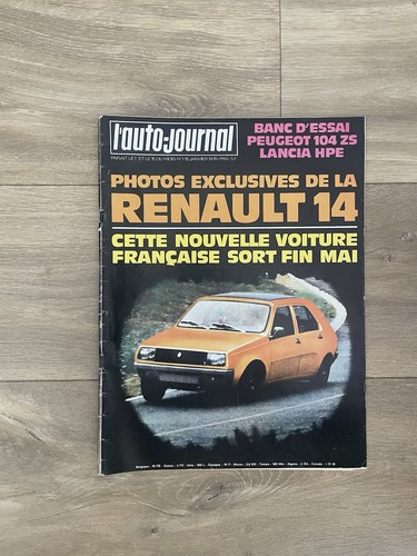Revue auto journal 1976 - l'auto-journal,