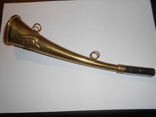 CORNE DE CHASSE AVEC TETE DE