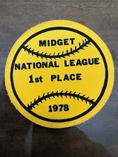 Vintage 1978 Midget National