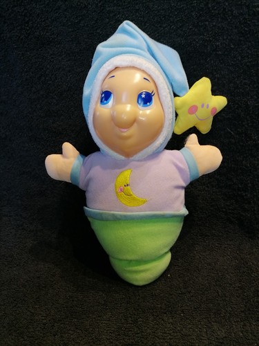 Vintage doudou luciole - luciole, bleue
