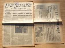 26 Octobre 1946 - Lot de 2 Journaux     !