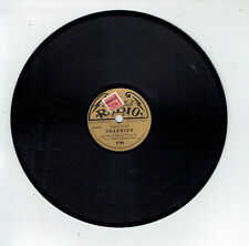 78T 20cm M. VALIES Empire JEANNINE -MILLIONS D'ARLEQUIN Chanté Edison RADIO 134