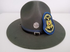 Hat, chapeau Missouri state police old obsolète 1980 + patch