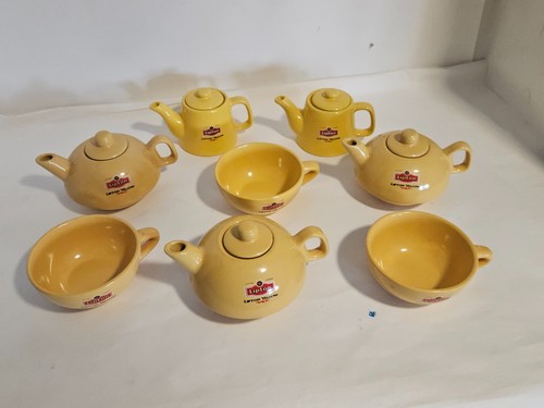 Lot vintage lipton yellow - lot,