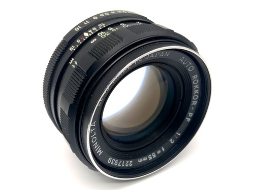 Minolta auto rokkor 55mm - auto, rokkor-pf