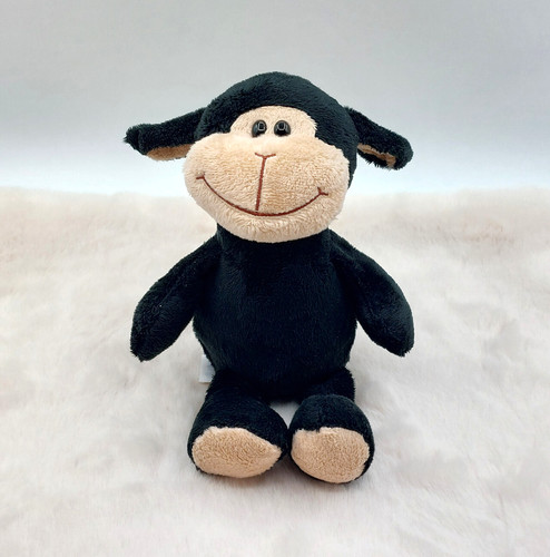 Peluche doudou mouton - , noir