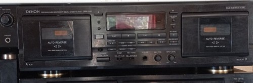 Platine vintage double - double, k7