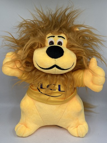 Peluche lion mascotte lcl - peluche,
