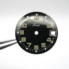 Cadran de montre plongée ETA 2452 - LUXE Ø25,50mm [NOS]