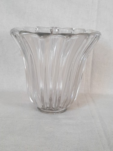Vase cristal massif - cristal, idem