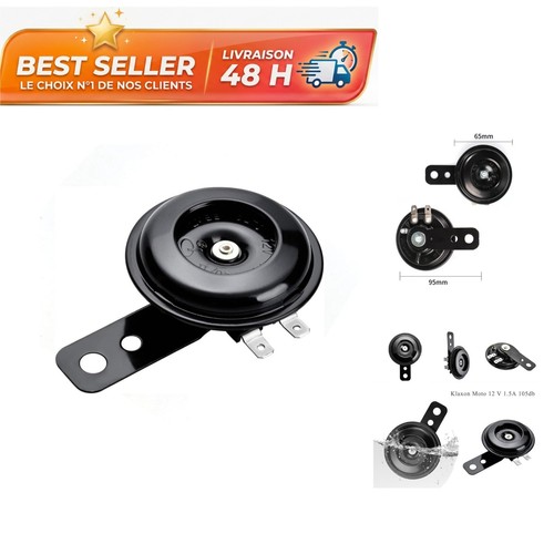 Klaxon moto 12v 105db - moto,