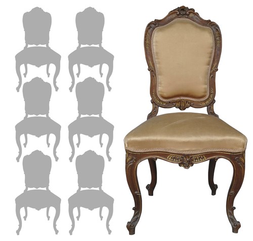 Série chaises style - série,