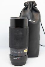 Objectif Tele-ZOOM TOKINA (KONICA AR /+SONY avec BAGUE) 80-200mm F/4 + HOUSSE