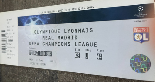Ticket lyon v - )),