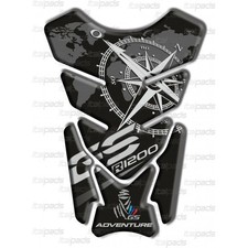 Protège Réservoir Gris-Noir "Michigan" pour BMW R1200GS Adventure