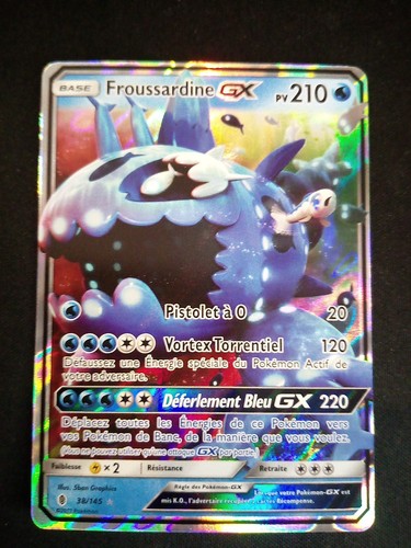 Carte pokémon froussardine - carte,