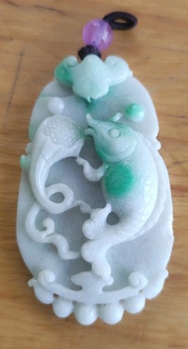 Pendentif jade émeraude aaa - pendentif,