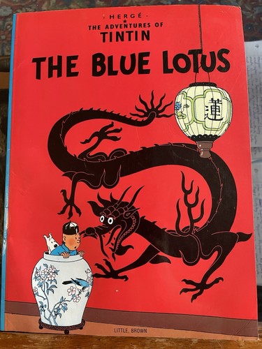 Tintin comic book the blue - comic,