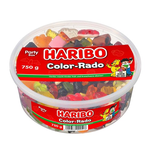 Haribo color rado mélange - haribo, de