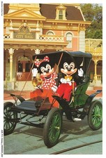 ASEP11-0790-DISNEY - Mascottes de MICKEY ET MINNIE - VOITURE