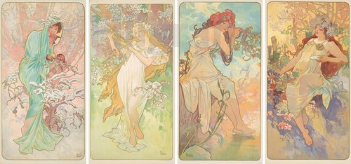 Mucha rbqq poster 40x60cm - mucha,