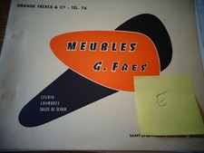 CATALOGUE MEUBLE VINTAGE GRANGE FRERES  SALLE A MANGER ( ref 51 E )