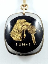 PORTE-CLES - Bourbon TUNET - CHASSE Munitions GIBIER Vintage FUSILS 1960s -