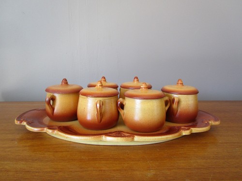 Pots crème terrines sur - pots,