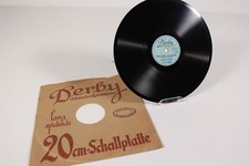 Derby 20cm Schellack-Platte / Wein, Weib & Gesang #V5