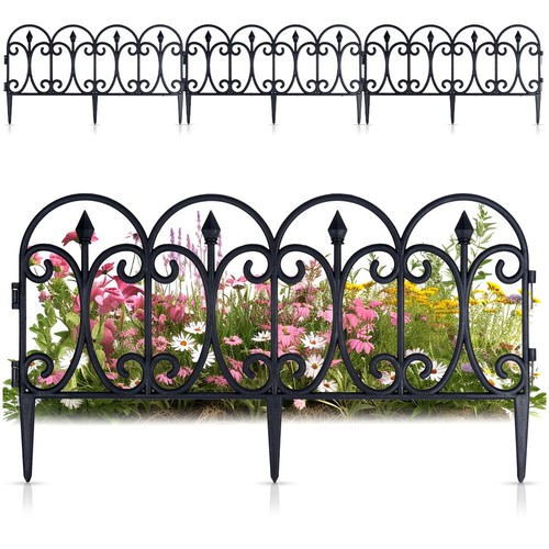 Bordure pelouse jardin noire