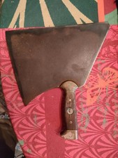 feuille de boucher couperet parisien ancien boucherie cuisine charcuterie