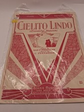 Vtg cielito lindo piano sheet - lindo,