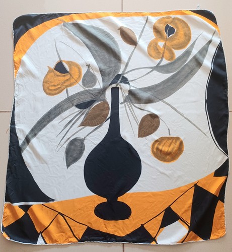 Foulard soie vintage s - foulard,