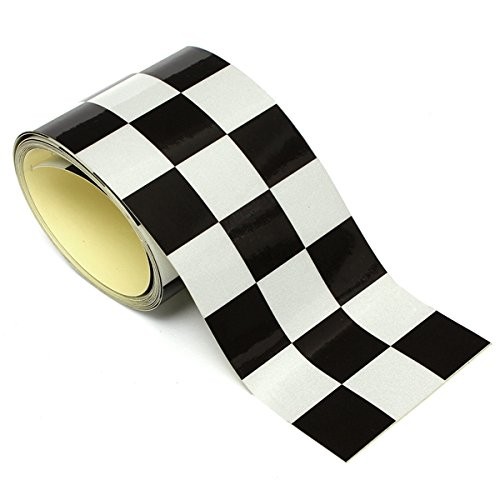 Pouces damier drapeau vinyle - drapeau,