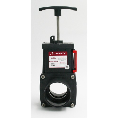 Vanne guillotine en - 63,
