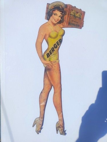 Ancienne plaque publicitaire - ancienne,
