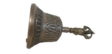 Ancienne cloche tibétaine en