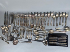Fort lot de Couverts anciens en argent 90 pièces poinçon 6.3 kg ARGENT Ménagère