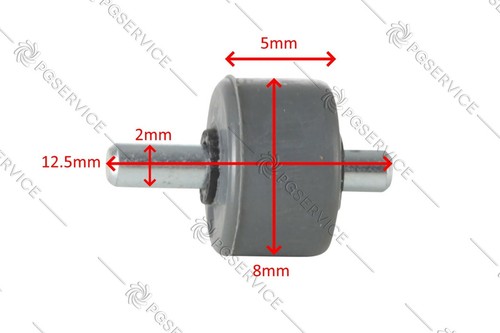 Rowenta roue 8mm brosse balai - rowenta,