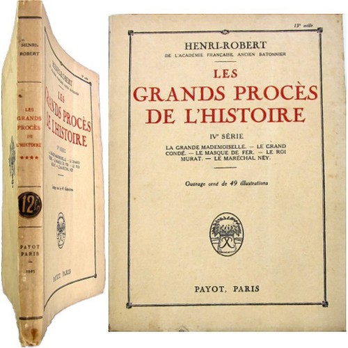 Grands procès histoire - grands,