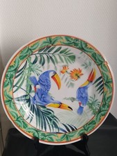 Assiette Tai Mei Toucan Japon