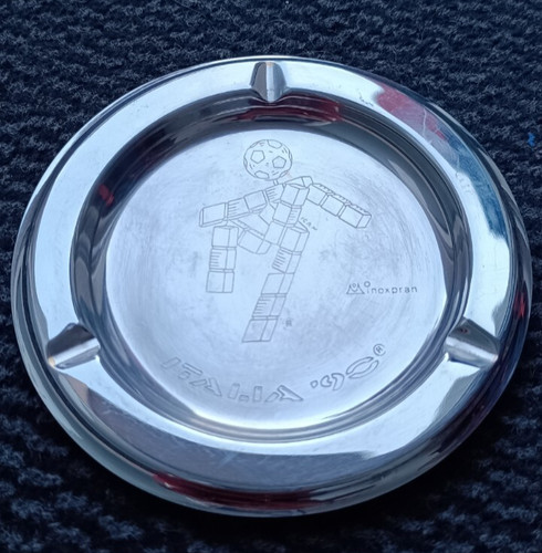 Cendrier inox italia 90 - cendrier, en