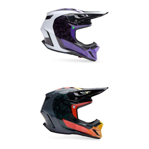 Casque fox motocross grid - grid, v3