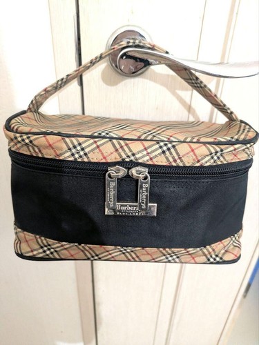 Burberry vanity bag check - check, logo