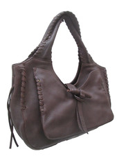 LUPO  Sac à main  cuir  marron Authentique  vintage