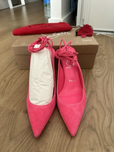 Escarpins louboutins daim - escarpins, en